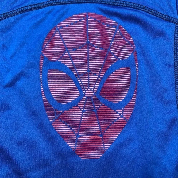 Marvel Spider-Man T-Shirt Blue & Red Size  3T - Picture 4 of 16